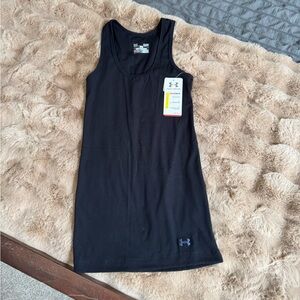 NWT Under Armour Charcoal Black Tank Top